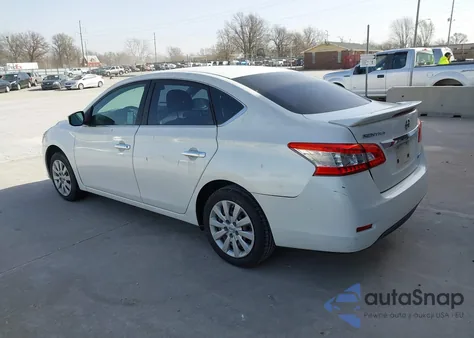 2014 Nissan Sentra S z USA, uszkodzony, nr VIN 3N1AB7AP3EL655558